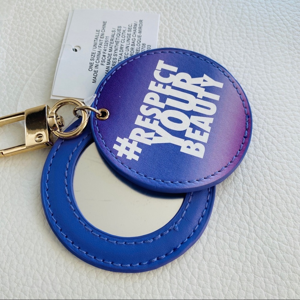 Avon Mirror Keychain Respect your Beauty
